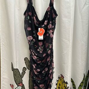 SOLD 

NWT Cider Black Floral Dress